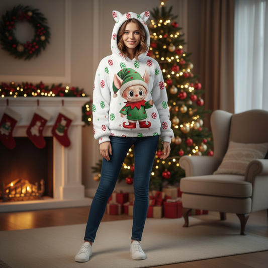 🔥 BOGO Madness: Labubu Hoodies w/Ears Are Taking Over! 🔥