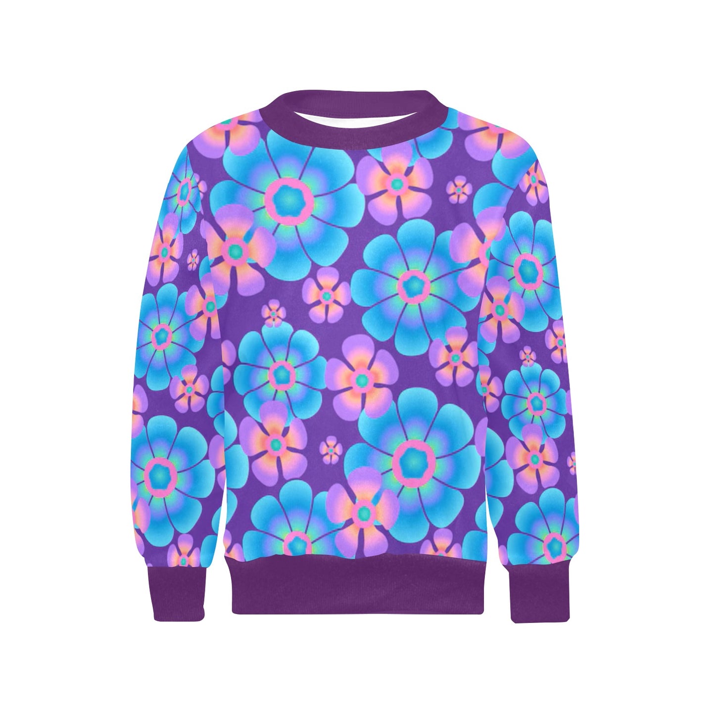KSC's Designs Girl's Crew Neck Sweaters