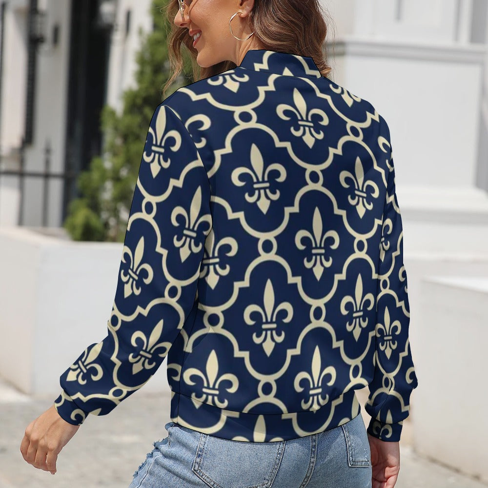 Women's Long Sleeve Zipper Jacket (10 Options) KSC's Limited Edition Designer Collections