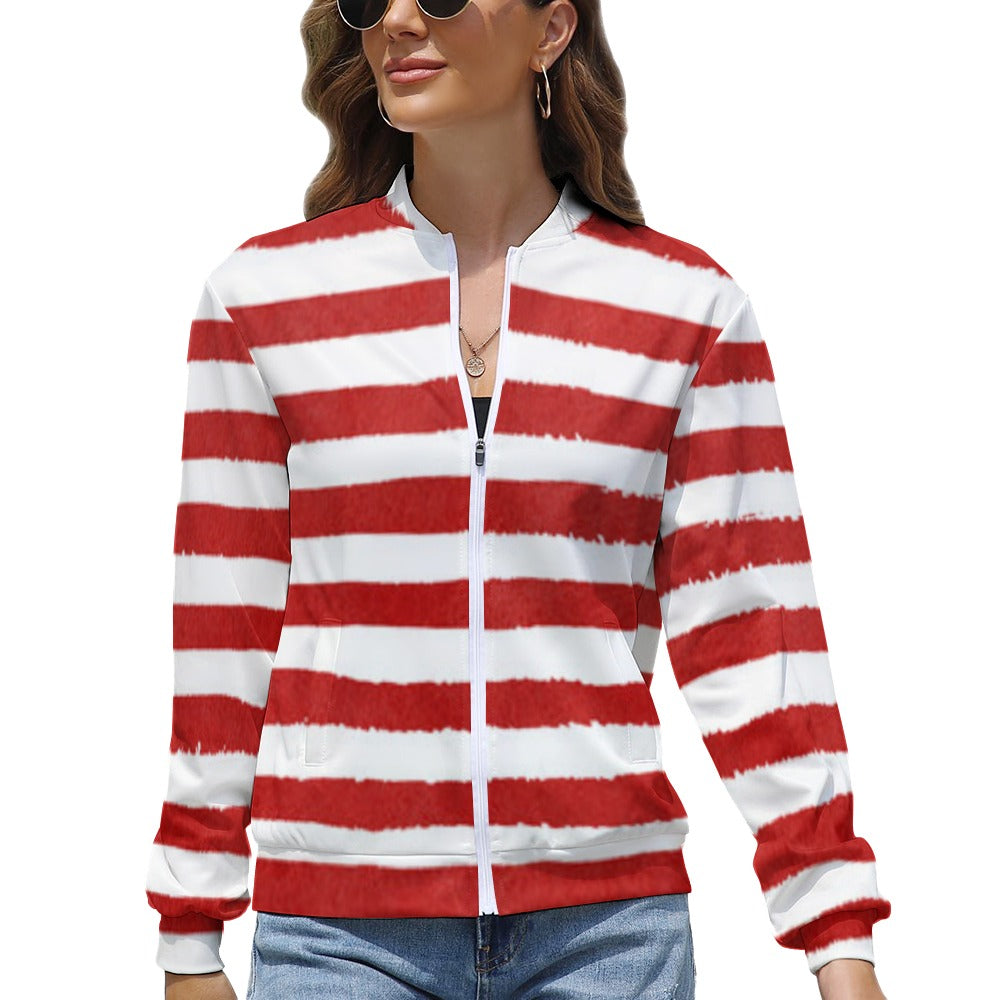 Women's Long Sleeve Zipper Jacket (10 Options) - KSC's Limited Edition Designer Collection