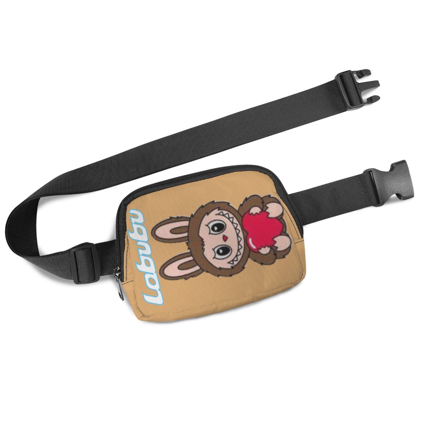 π§Έπ βHeart-Stoppingly Cute!β Labubu Love Bags β Trending Crossbody & Fanny Style for All Ages -Most Popular & Trending Cute Brown Labubu Holding Heart Cross Body Bags- Fanny Bags for Adults & Kids