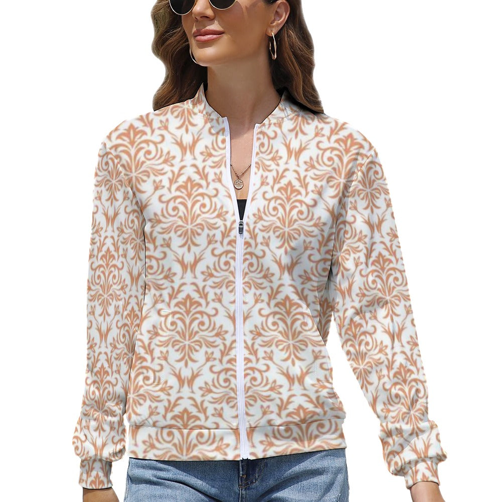 Women's Long Sleeve Zipper Jacket (10 Options) KSC's Limited Edition Designer Collections