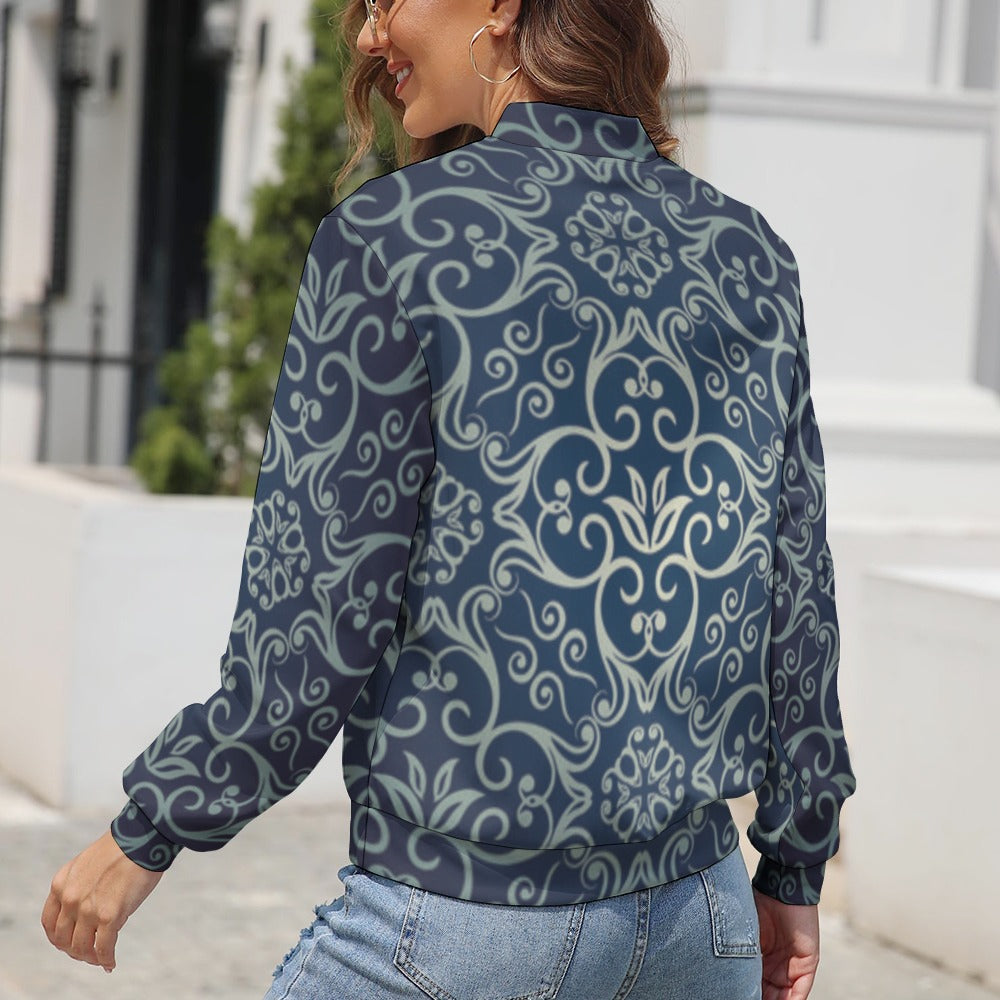 Women's Long Sleeve Zipper Jacket (10 Options) - KSC's Limited Edition Collections Designer Style