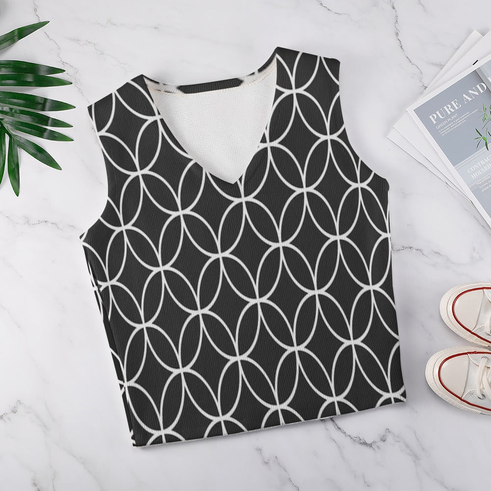 KSC's Custom Designs Women's Long Sleeve Button Knit Vest - 10 OPTIONS INSIDE