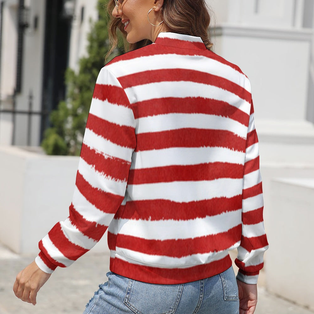 Women's Long Sleeve Zipper Jacket (10 Options) - KSC's Limited Edition Designer Collection