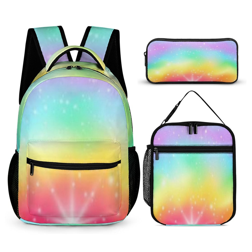 BACK TO SCHOOL BUNDLES -3PC Back To School Set - KSC's Custom Designs Back To School Sets - Backpacks, Three piece set combination Backpacks, Lunch Box, Pencil Bag/Organizer