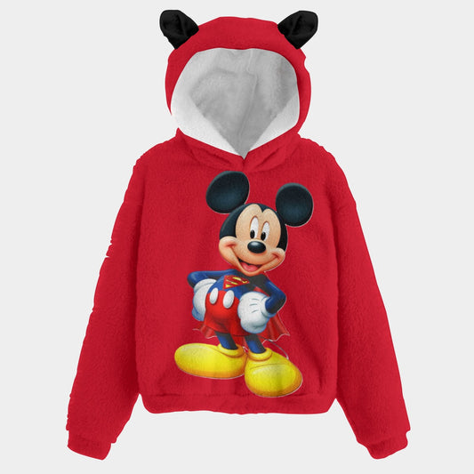 KSC's Limited Edition Mickey Kid’s Borg Fleece Sweatshirt With Ear