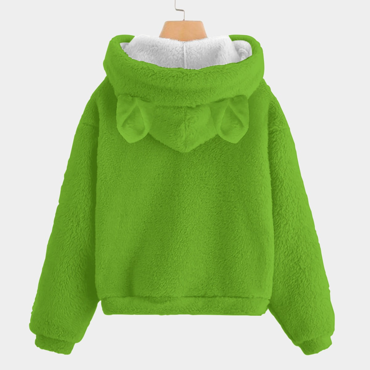 KSC's Exclusive Labubu Hulk Kid’s Borg Fleece Sweatshirt With Ears