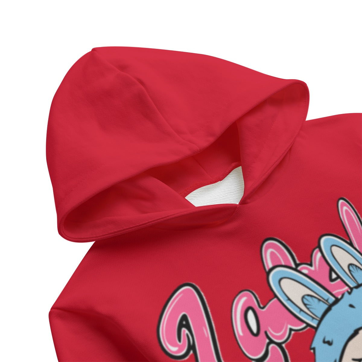 Kid's Reds Labubu Pullover Hoodie | 310GSM Cotton