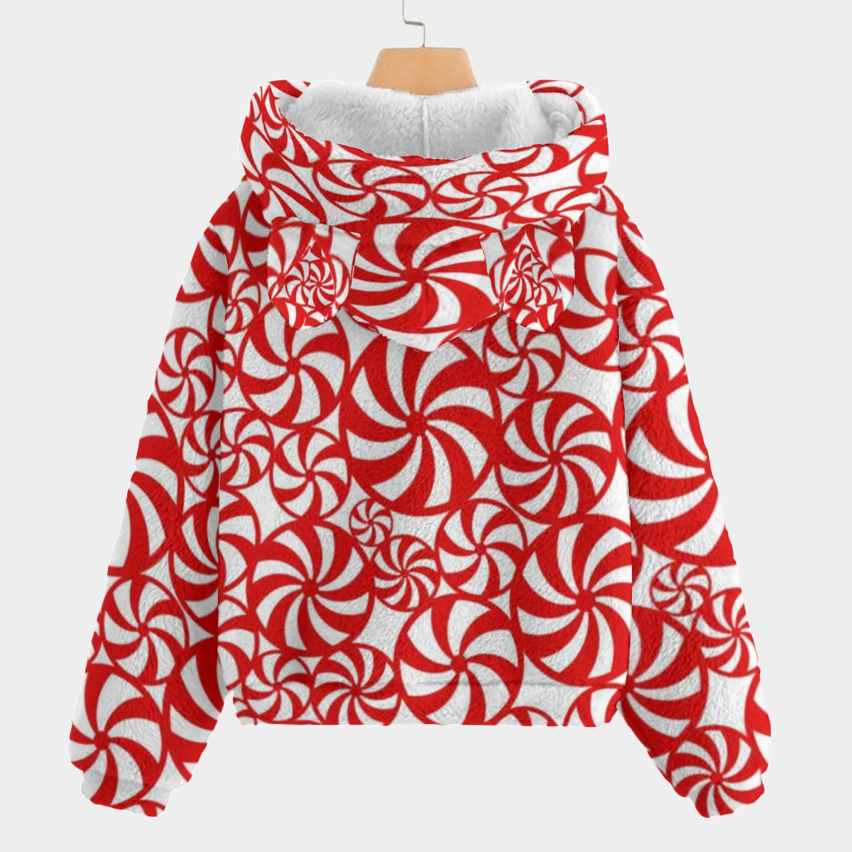 KSC's Exclusive Christmas Kid’s Borg Fleece Sweatshirt With Ears