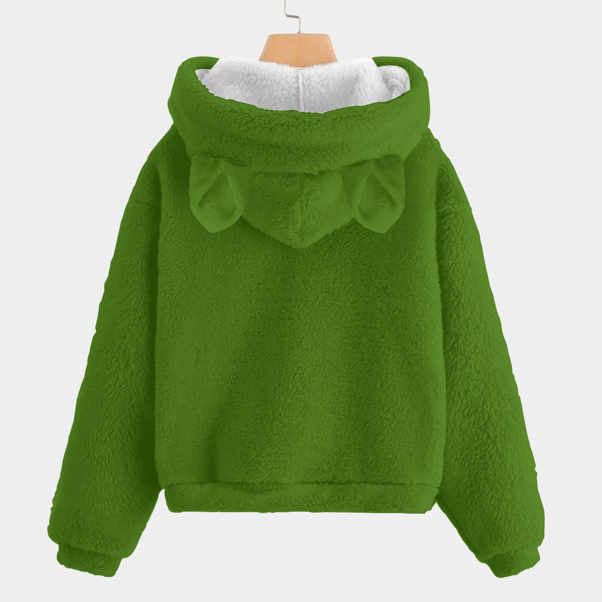 KSC's Exclusive Labubu Hulk Kid’s Borg Fleece Sweatshirt With Ears