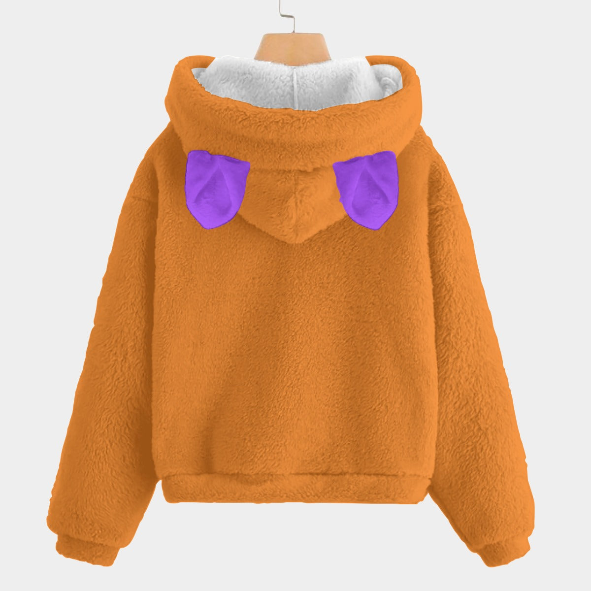 KSC's Limited Edition Halloween Labubu Bat Kid’s Borg Fleece Hoodie With Ears