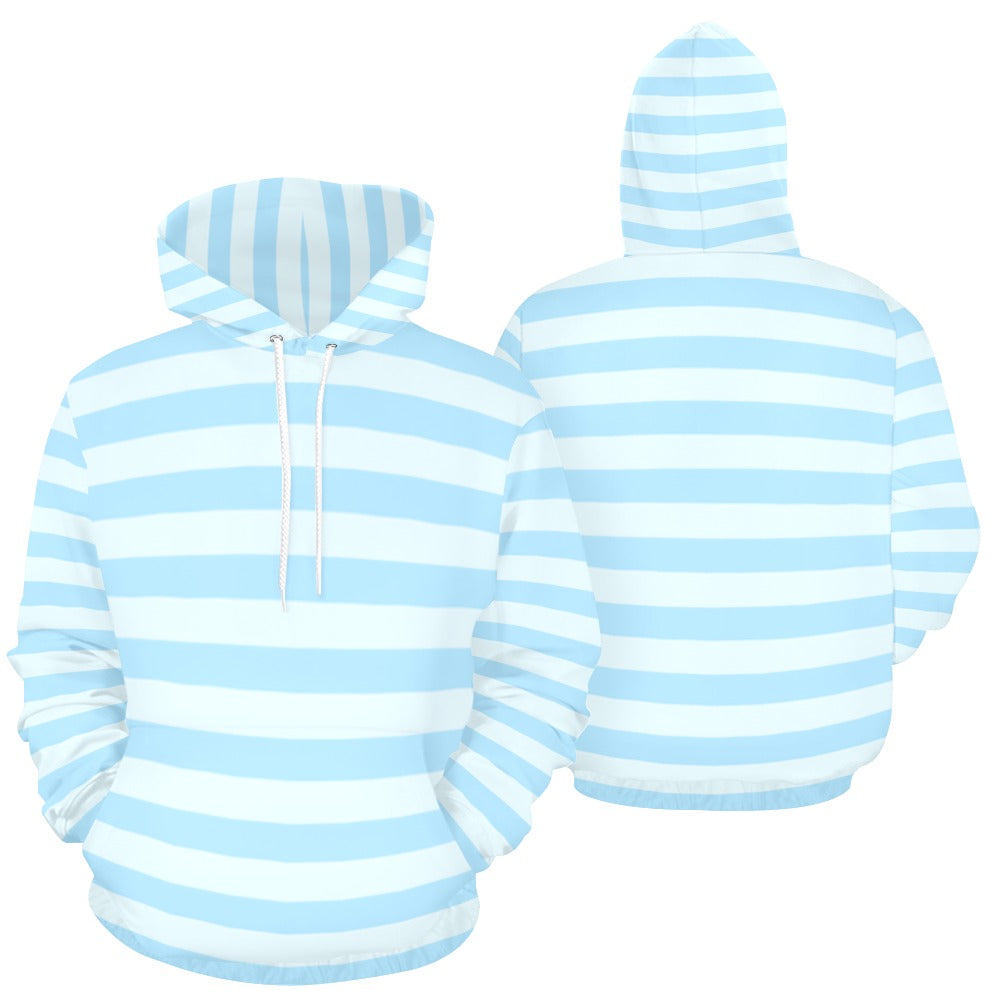 KSC's Exclusive Women's Stripe Design Hoodies Collection (10 Options) Hoodie (Model H13)