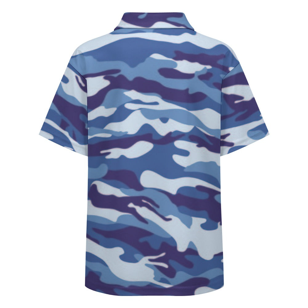 KSC's Exclusive Kids Designs- Young Men's/Boys New Kid's Shoulder buttoned polo shirt