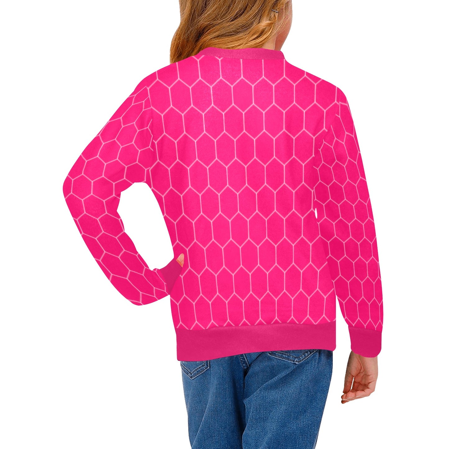 KSC's Designs Girl's Crew Neck Sweaters