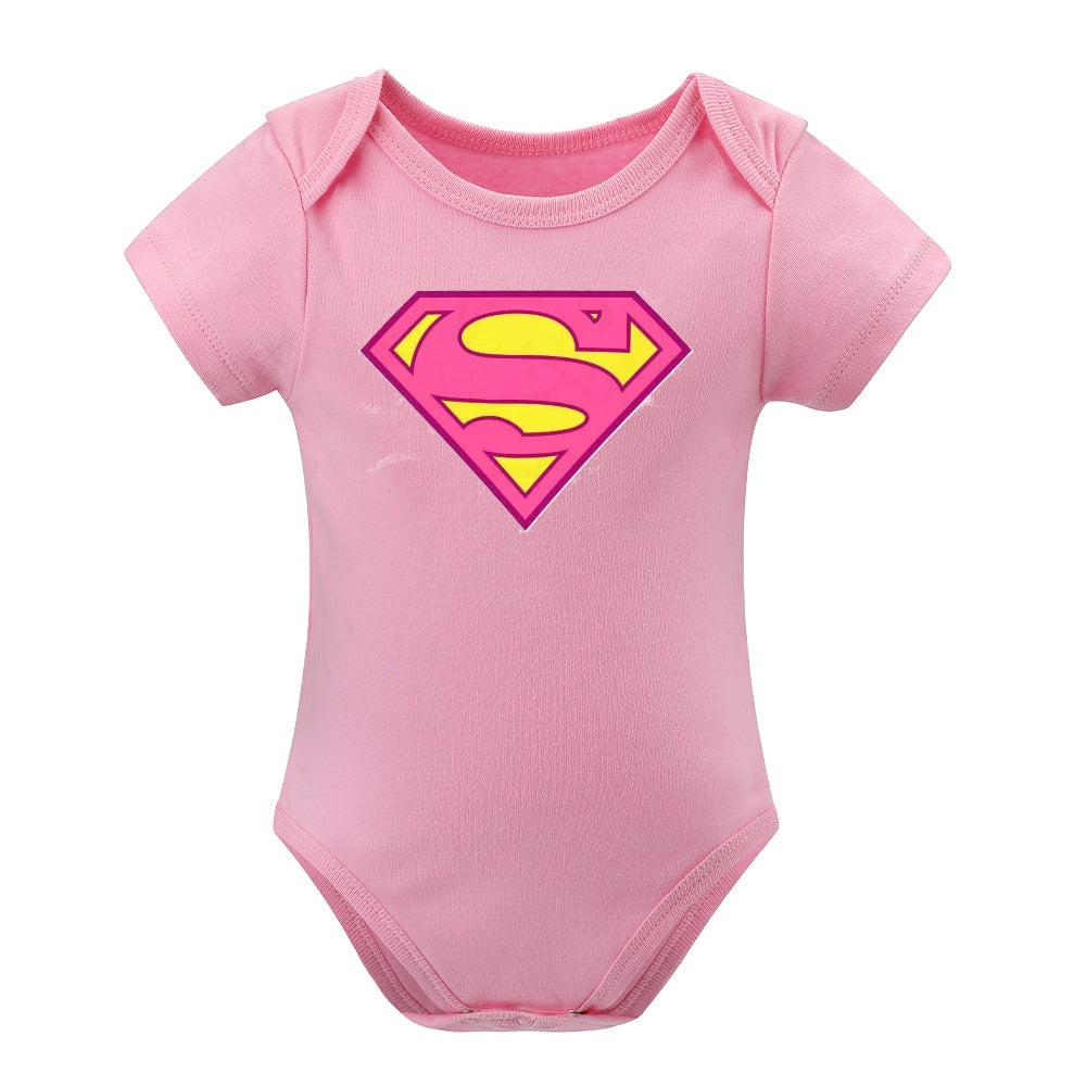BABY GIRL CLOTHING CARTOON PRINT DESIGNS GIRL Short -Sleeve Baby's Bodysuit - CARTOON PRINTS
