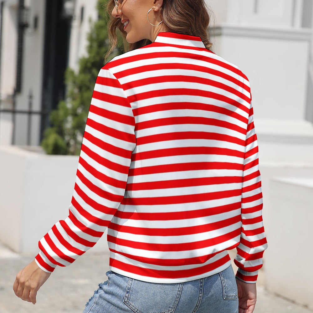 Women's Long Sleeve Zipper Jacket (10 Options) - KSC's Limited Edition Designer Collection