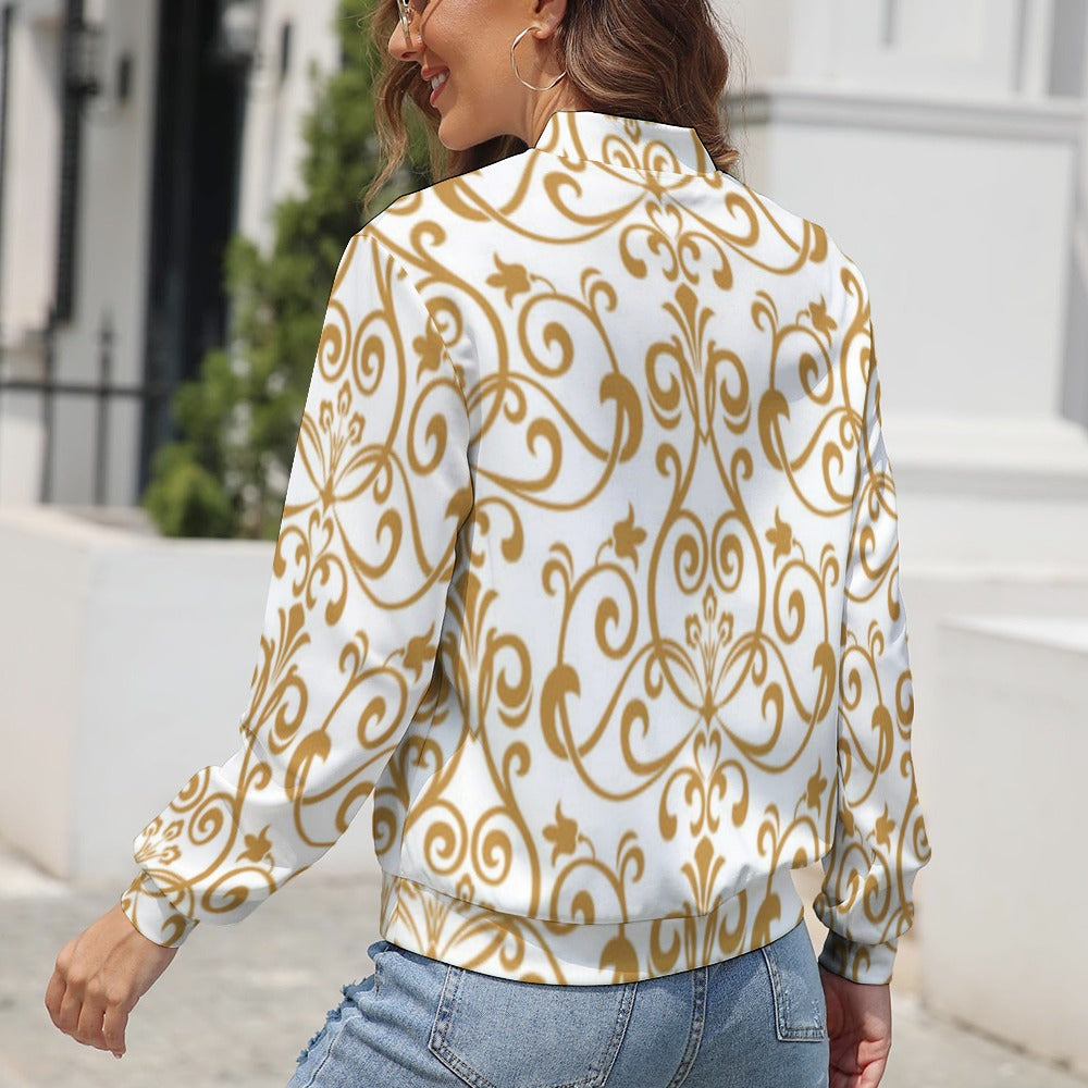 Women's Long Sleeve Zipper Jacket (10 Options) KSC's Limited Edition Designer Collections
