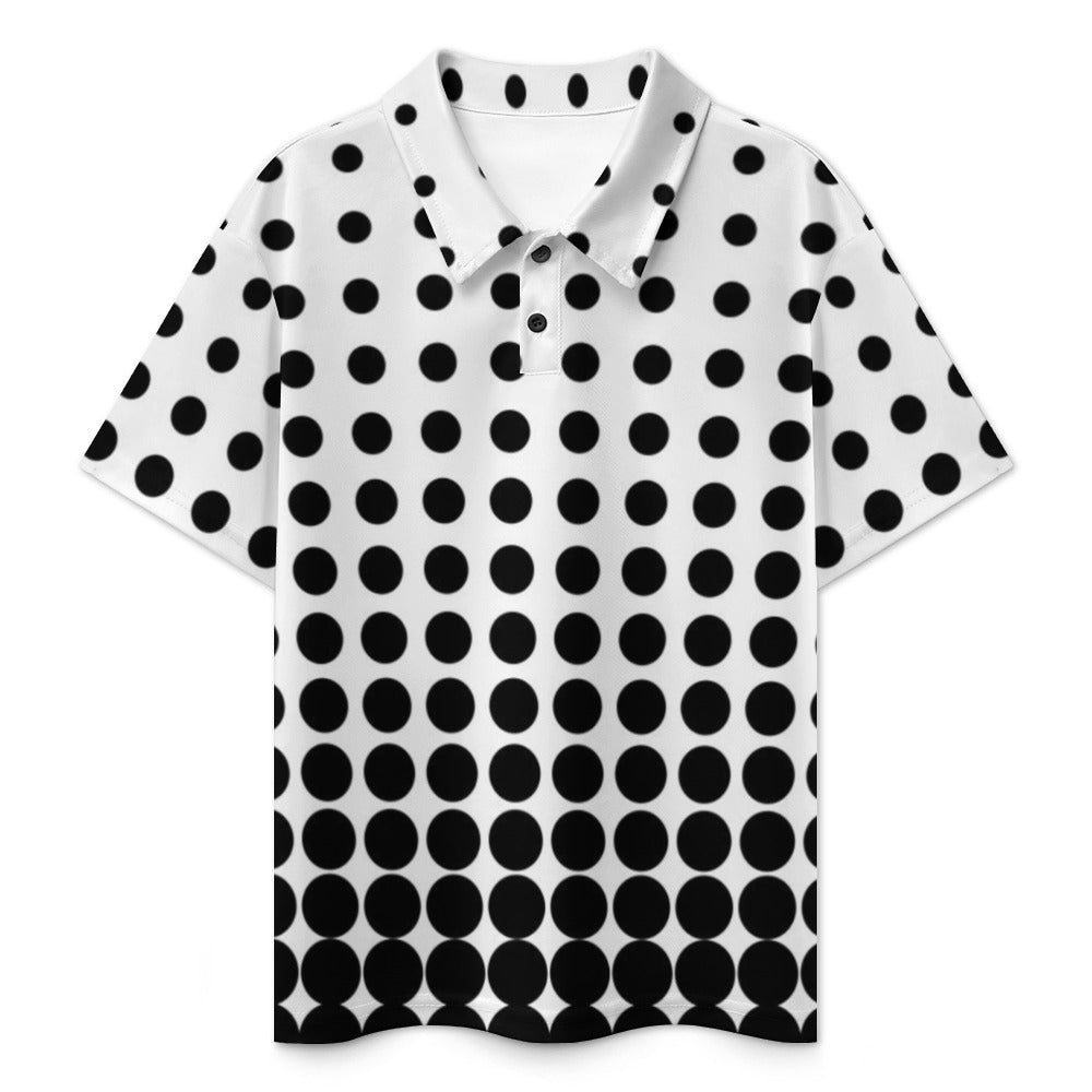 KSC's Exclusive Kids Designs- Young Men's/Boys New Kid's Shoulder buttoned polo shirt
