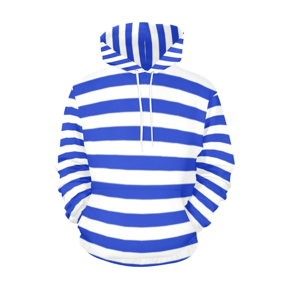KSC's Exclusive Women's Stripe Design Hoodies Collection (10 Options) Hoodie (Model H13)