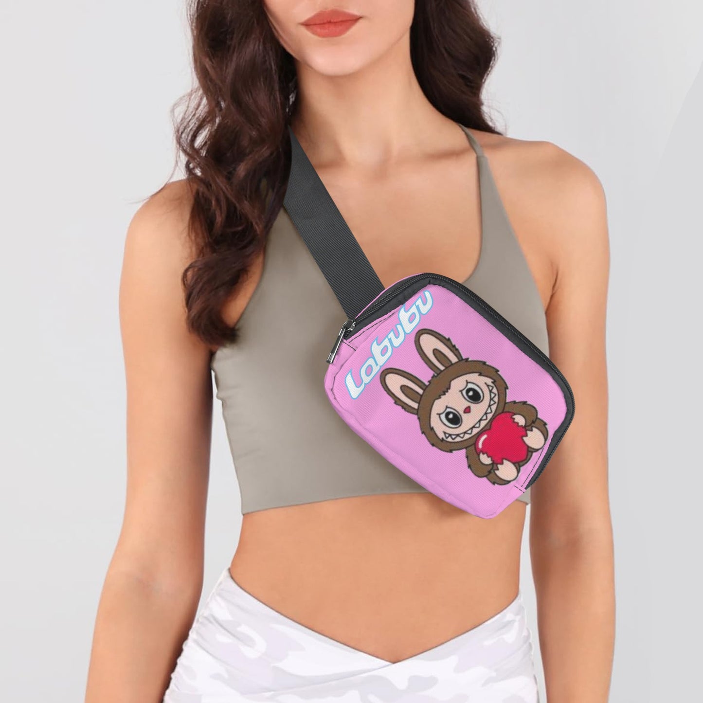 π§Έπ βHeart-Stoppingly Cute!β Labubu Love Bags β Trending Crossbody & Fanny Style for All Ages -Most Popular & Trending Cute Brown Labubu Holding Heart Cross Body Bags- Fanny Bags for Adults & Kids
