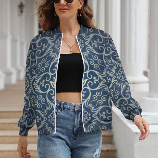 Women's Long Sleeve Zipper Jacket (10 Options) - KSC's Limited Edition Collections Designer Style