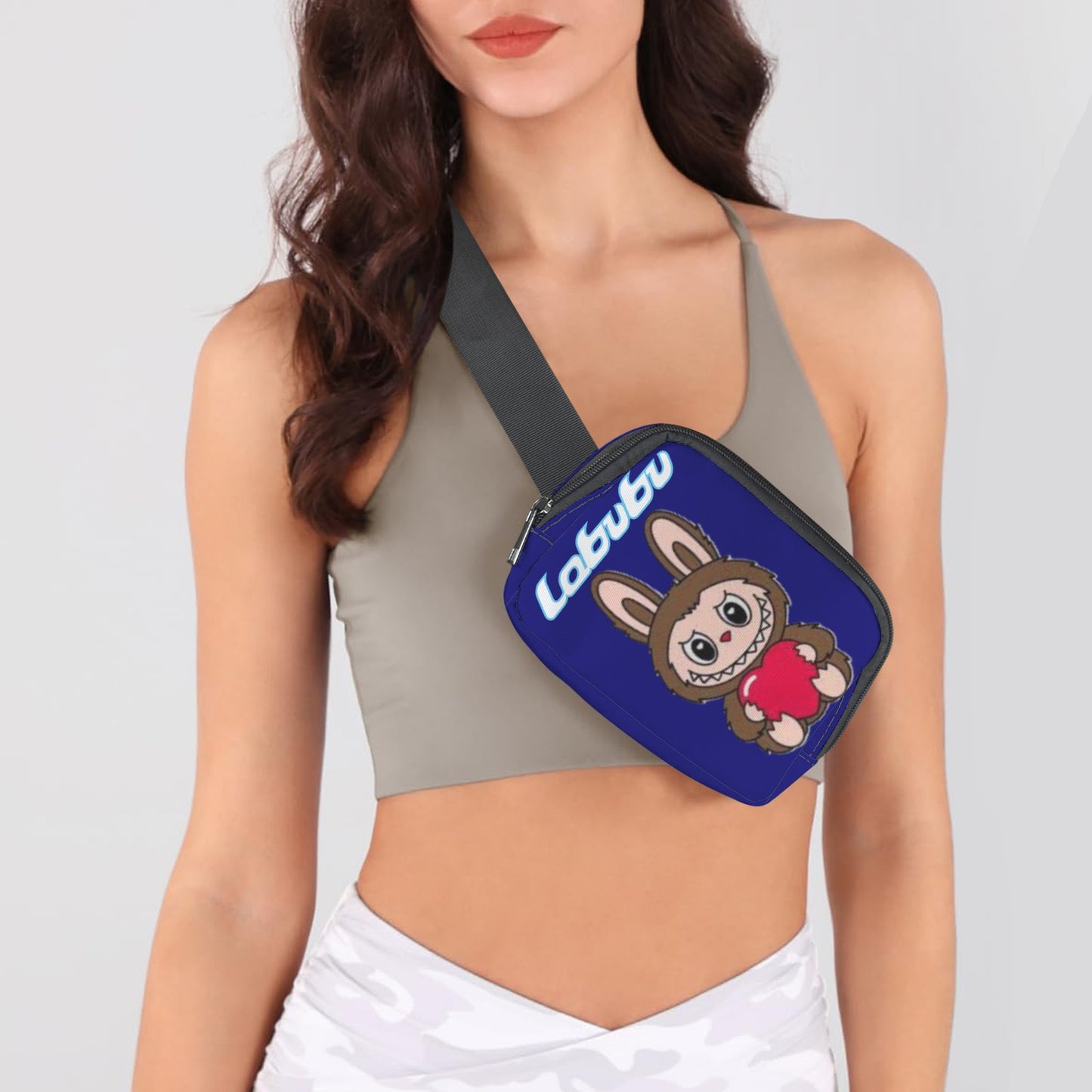 π§Έπ βHeart-Stoppingly Cute!β Labubu Love Bags β Trending Crossbody & Fanny Style for All Ages -Most Popular & Trending Cute Brown Labubu Holding Heart Cross Body Bags- Fanny Bags for Adults & Kids