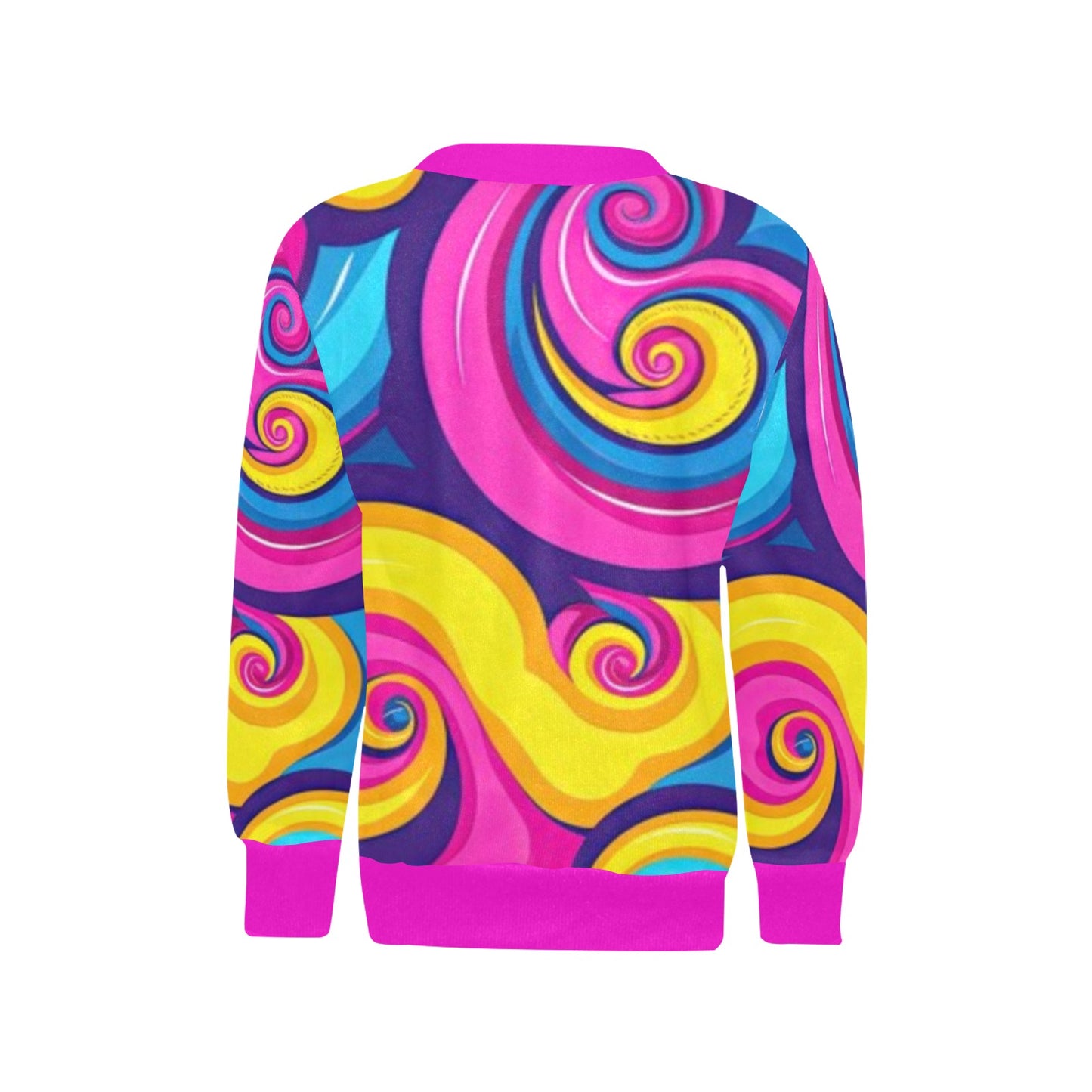 KSC's Designs Girl's Crew Neck Sweaters