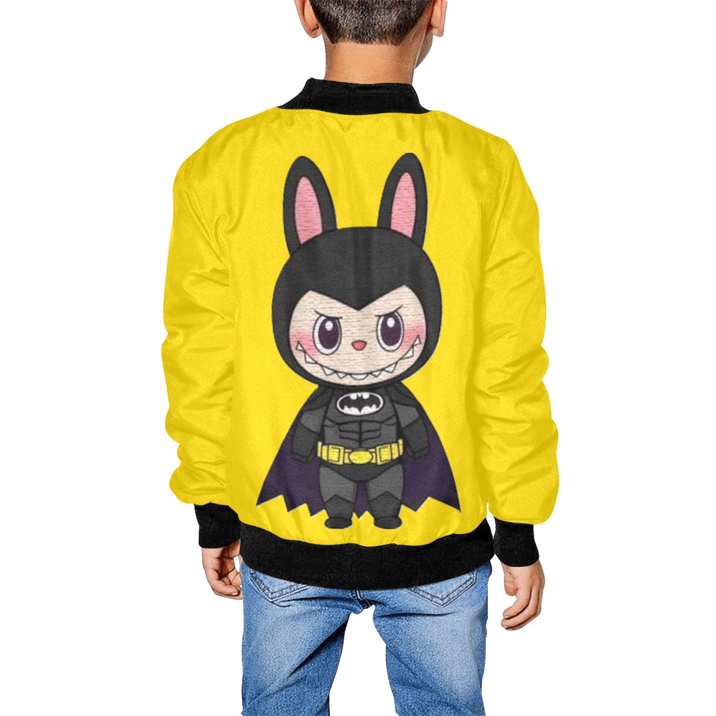 ๐งฅ๐ฅ โToo Cool for Recess!โ Labubu Kidโs Bomber Jacket - Kid's Bomber Jacket