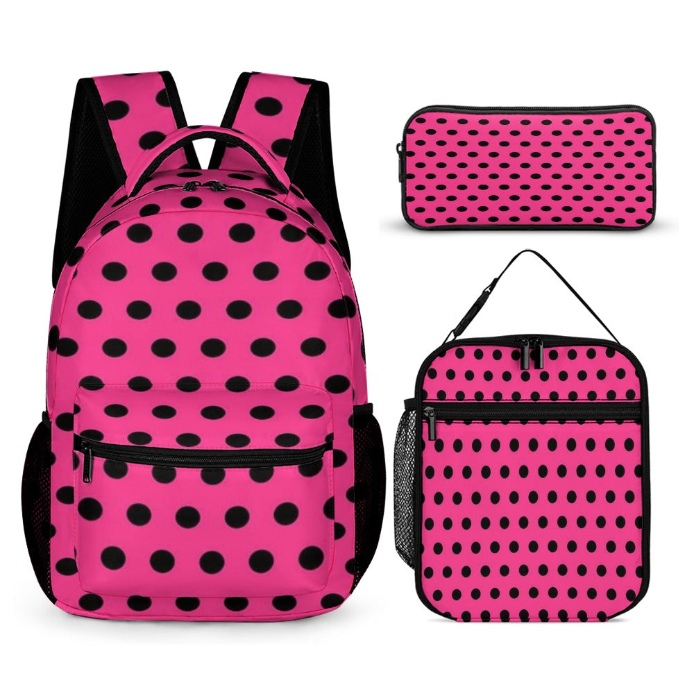 Back to School Bundles - 3PC Back To School Set - KSC's Custom Designs Back To School Sets - Backpacks, Three piece set combination Backpacks, Lunch Box, Pencil Bag/Organizer