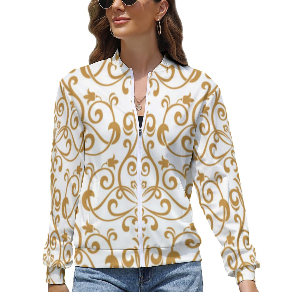 Women's Long Sleeve Zipper Jacket (10 Options) KSC's Limited Edition Designer Collections