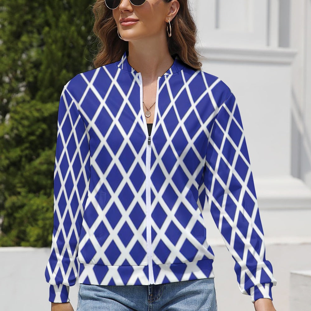 Designer Style Women's Long Sleeve Zipper Jacket (10 Options) - KSC's Limited Edition Collections