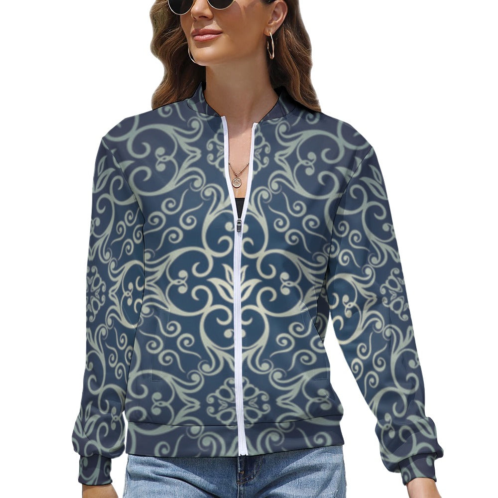 Women's Long Sleeve Zipper Jacket (10 Options) - KSC's Limited Edition Collections Designer Style