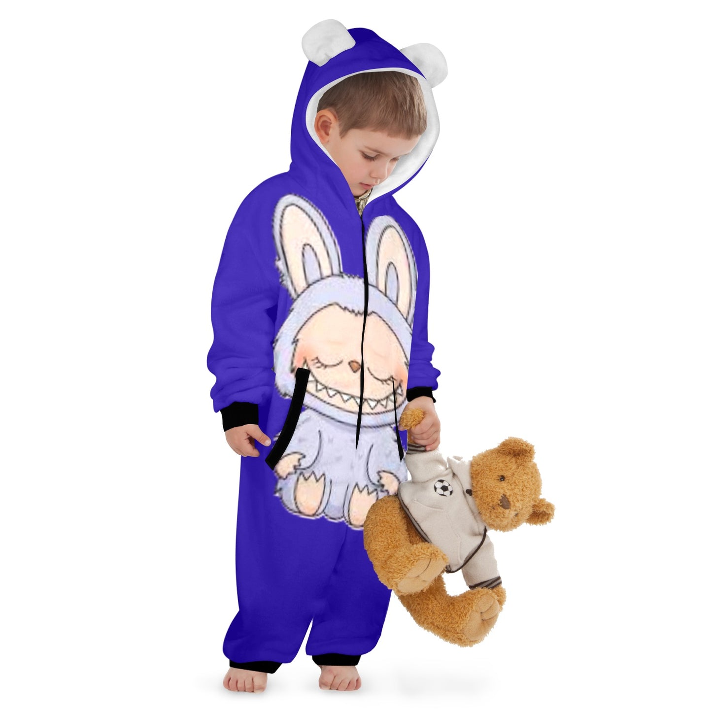 KSC's Exclusive Labubu Little Kids Onesies (2 to 7 Years Old) - Sleep Labubu