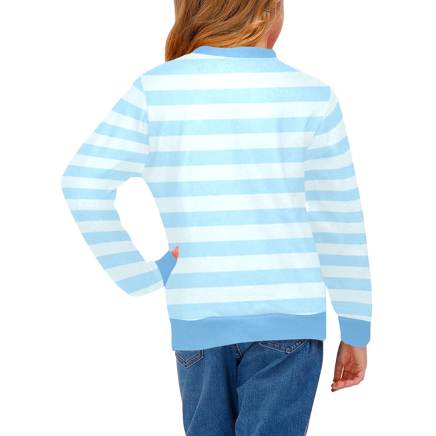 KSC's Designs Girl's Crew Neck Sweaters