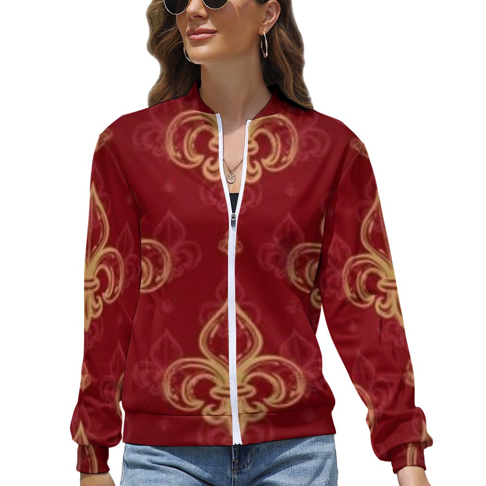 Women's Long Sleeve Zipper Jacket (10 Options) KSC's Limited Edition Designer Collections