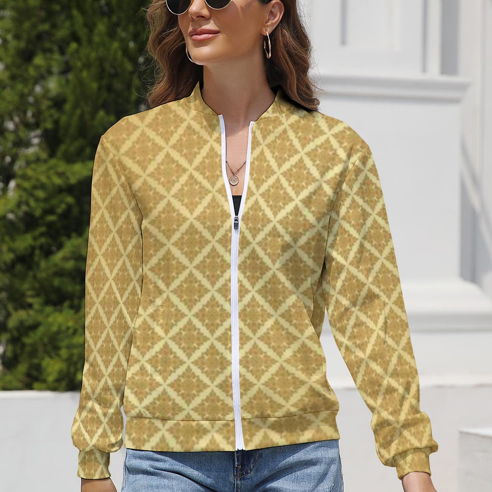Women's Long Sleeve Zipper Jacket (10 Options) - KSC's Limited Edition Collections Designer Style