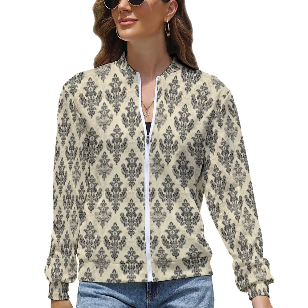 Women's Long Sleeve Zipper Jacket (10 Options) - KSC's Limited Edition Designer Collection