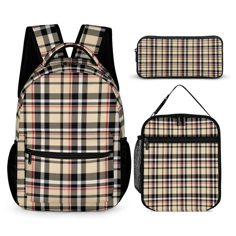 BACK TO SCHOOL BUNDLES -3PC Back To School Set - KSC's Custom Designs Back To School Sets - Backpacks, Three piece set combination Backpacks, Lunch Box, Pencil Bag/Organizer