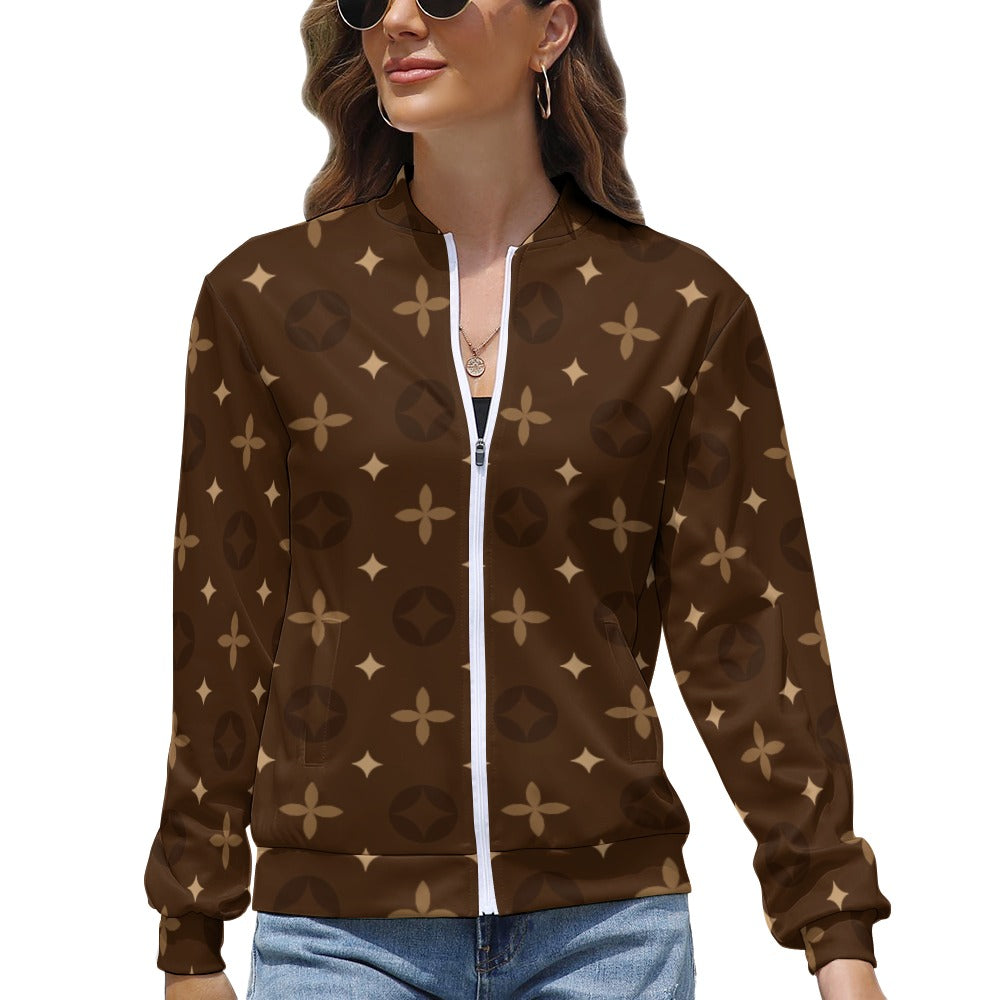 Women's Long Sleeve Zipper Jacket (10 Options) - KSC's Limited Edition Designer Collection