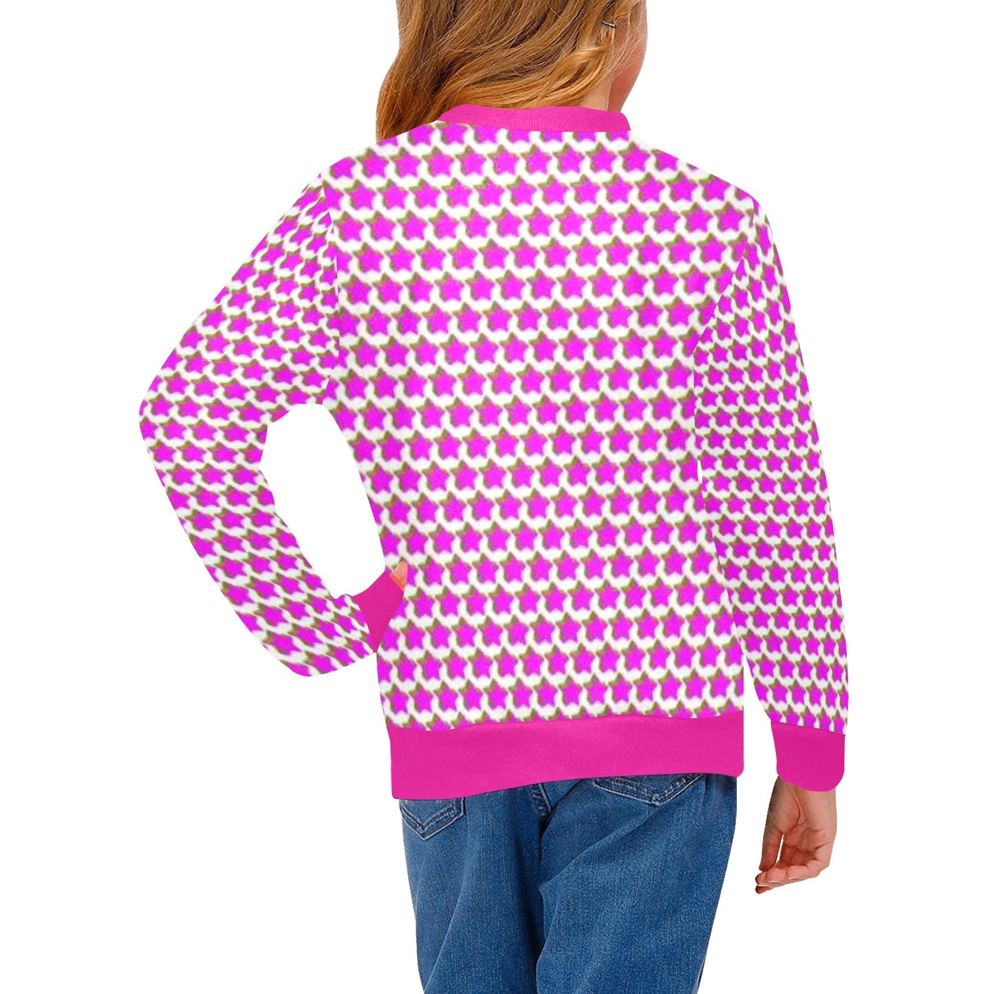 KSC's Designs Girl's Crew Neck Sweaters