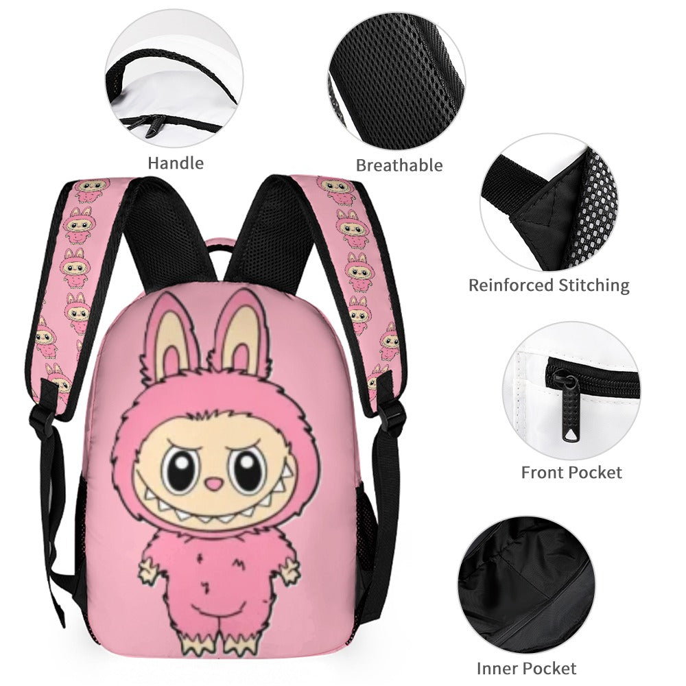 Cutest Exclusive Labubu Backpack Bundles, Three piece set combination -8 different options to choose from!