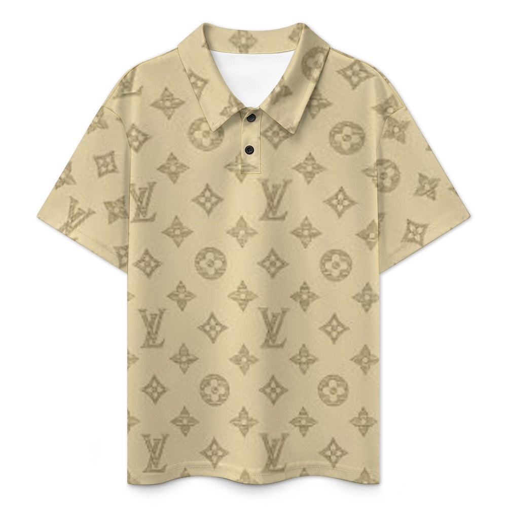 KSC's Exclusive Kids Designs- Young Men's/Boys New Kid's Shoulder buttoned polo shirt