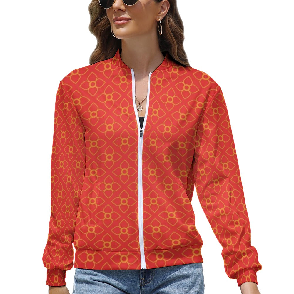 Women's Long Sleeve Zipper Jacket (10 Options) - KSC's Limited Edition Collections Designer Style