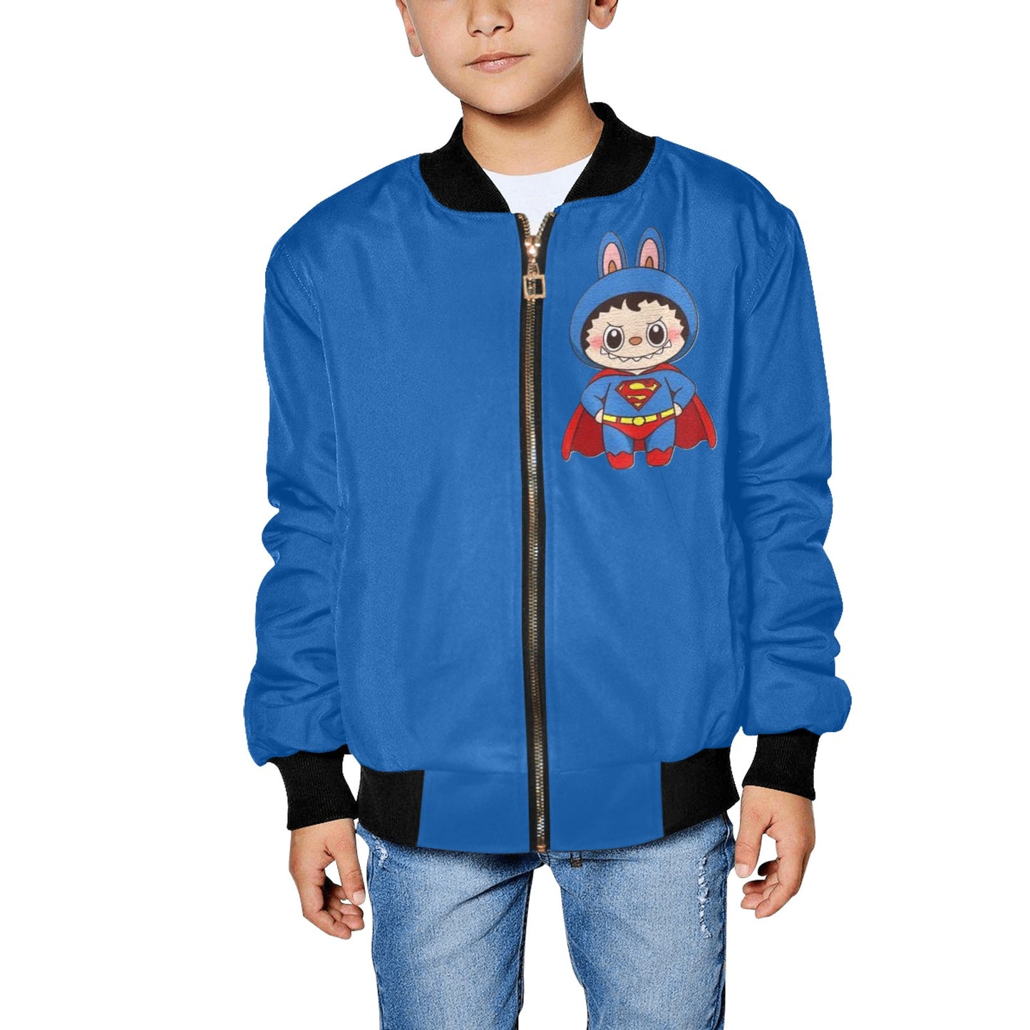 ๐งฅ๐ฅ โToo Cool for Recess!โ Labubu Kidโs Bomber Jacket - Kid's Bomber Jacket