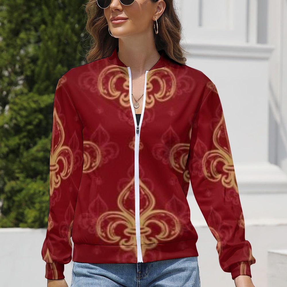 Women's Long Sleeve Zipper Jacket (10 Options) KSC's Limited Edition Designer Collections