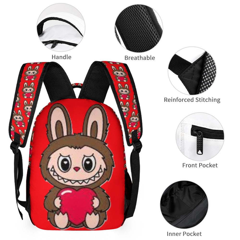 Cutest Exclusive Labubu Backpack Bundles, Three piece set combination -8 different options to choose from!