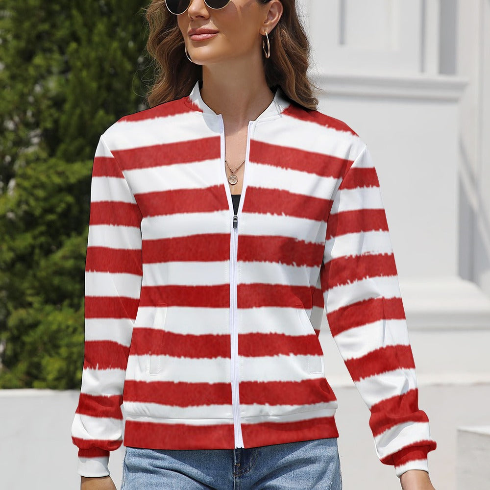 Women's Long Sleeve Zipper Jacket (10 Options) - KSC's Limited Edition Designer Collection