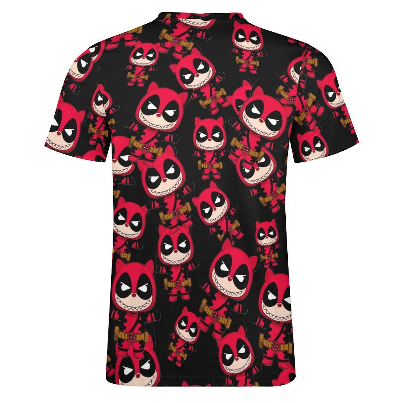 KSC's Exclusive Labubu Deadpool Men's Cotton T-Shirt