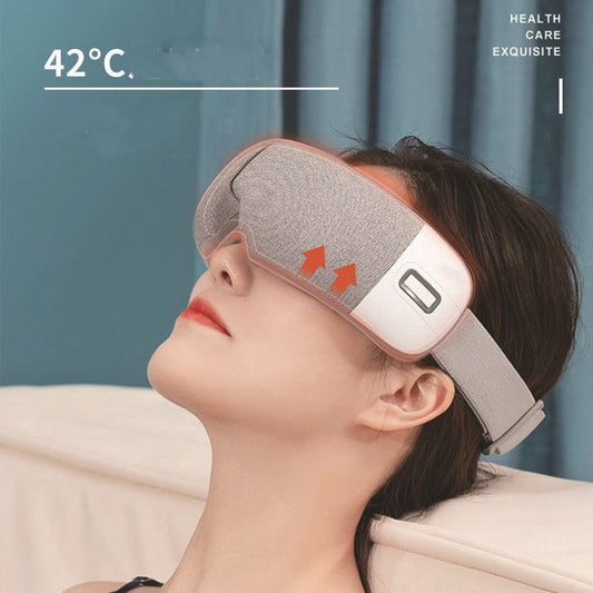 Soothing Hot Compress Eye Massage Device - Advanced Steam Eye Mask for Relaxation & Vision Care - Perfect for Both Adults & Kids
